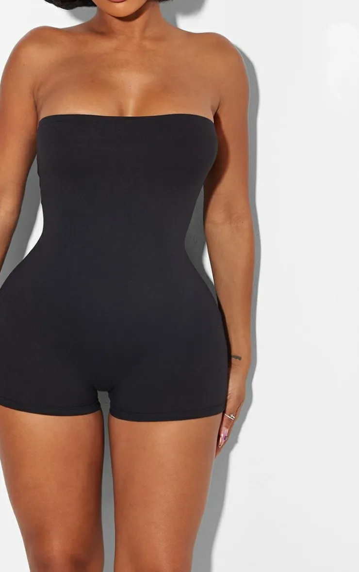 PrettyLittleThing Unitards*Shape Sculpted Bandeau Unitard
