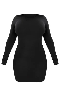 Shape Sculpted Long Sleeve Bodycon Dress-PrettyLittleThing Discount