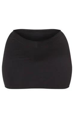 Best PrettyLittleThing Shape Sculpted V Waist Mini Skirt Black