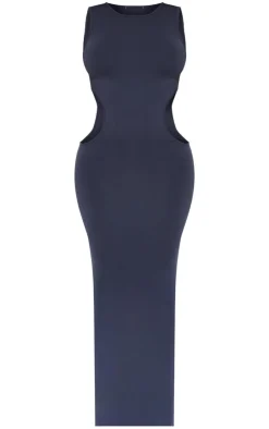 Shape Seamless Cut Out Maxi Dress-PrettyLittleThing