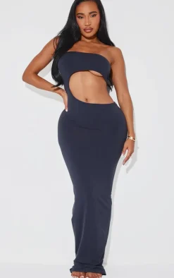 Shape Seamless Cut Out Bandeau Maxi Dress-PrettyLittleThing Best