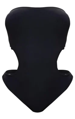 PrettyLittleThing Sleeveless Tops*Shape Seamless Open Back Bandeau Bodysuit