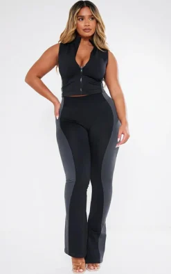 PrettyLittleThing Workout Tops*Shape Seamless Zip Through Sleeveless Top