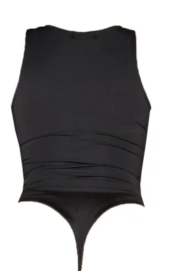 PrettyLittleThing Sleeveless Tops*Shape Sleeveless Slinky Bodysuit