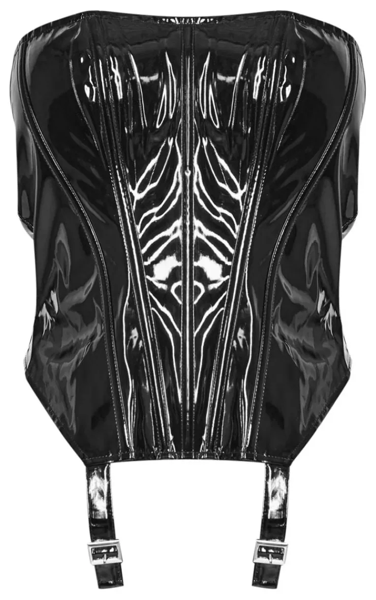 PrettyLittleThing Corsets*Shape Vinyl Corset