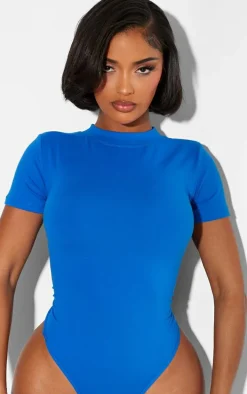 Shape Blue Sculpted Short Sleeve Bodysuit
