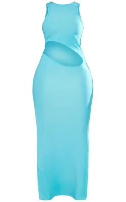 Shape Textured Cut Out Maxi Dress-PrettyLittleThing Sale