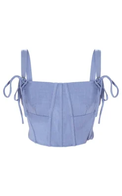 Shape Woven Strappy Corset-PrettyLittleThing Best