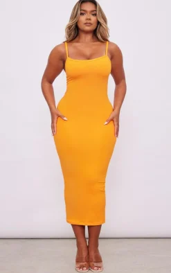 Shape Soft Sculpted Midi Dress-PrettyLittleThing Clearance