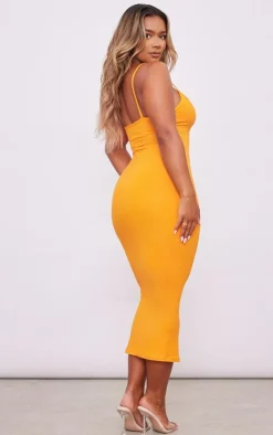 Shape Soft Sculpted Midi Dress-PrettyLittleThing Clearance