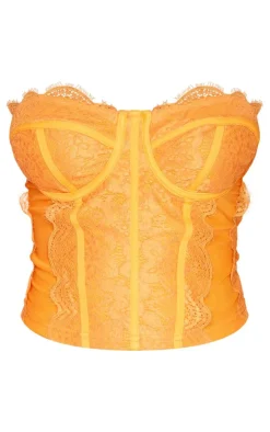 PrettyLittleThing Corsets*Shape Woven Lace Bandeau Corset