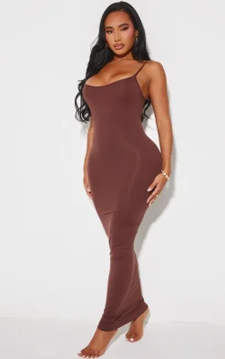 Shape Stretch Seamless Strappy Maxi Dress-PrettyLittleThing Sale