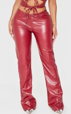 Shape Faux Leather Leggings-PrettyLittleThing