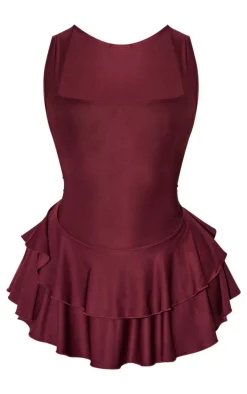 Shape Ruffle Romper-PrettyLittleThing Discount