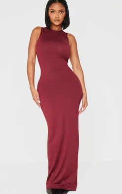 Shape Sculpted Racer Maxi Dress-PrettyLittleThing Discount