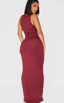 Shape Sculpted Racer Maxi Dress-PrettyLittleThing Discount