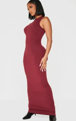 Shape Sculpted Racer Maxi Dress-PrettyLittleThing Discount