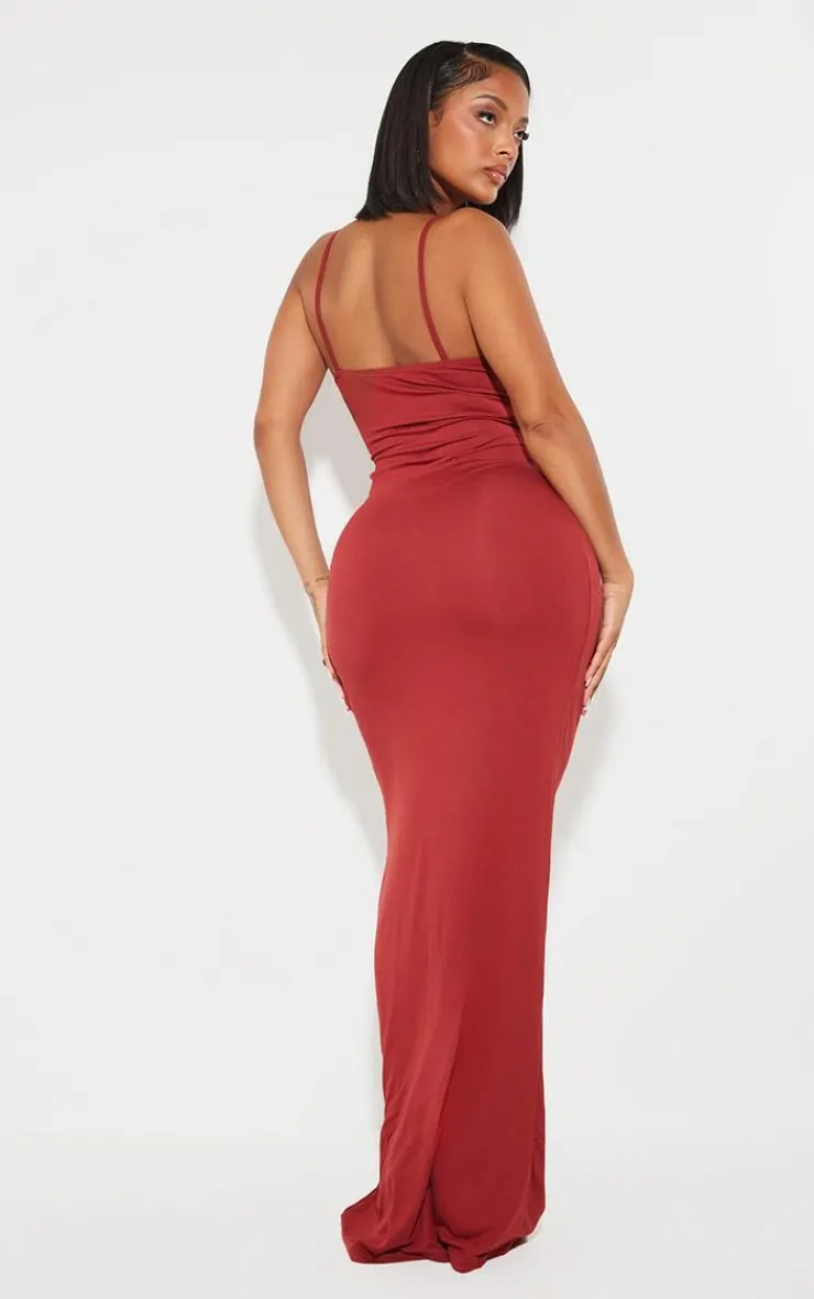 Shape Jersey Strappy Maxi Dress-PrettyLittleThing Sale