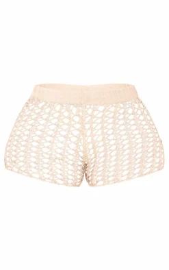 PrettyLittleThing Knitted Two Piece Sets*Shape Knit High Waist Hot Pants