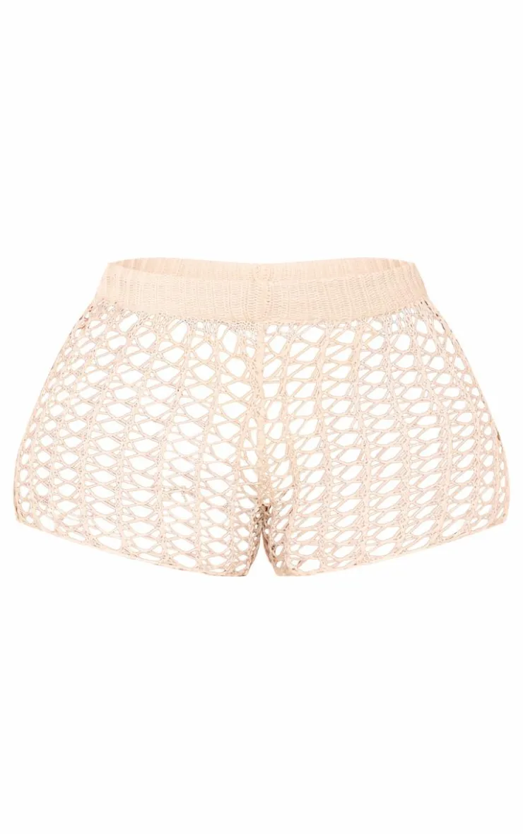 PrettyLittleThing Knitted Two Piece Sets*Shape Knit High Waist Hot Pants