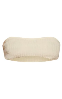 PrettyLittleThing Knitted Tops*Shape Knit Minimal Bandeau