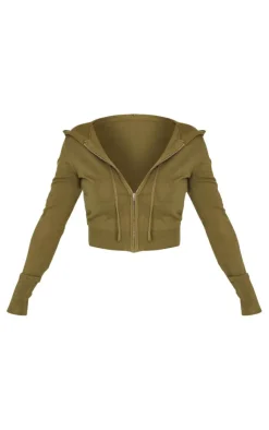 PrettyLittleThing Knitted Tops*Shape Knit Zip Through Jacket
