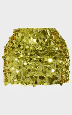 Shape Disc Sequin Mini Skirt-PrettyLittleThing Sale