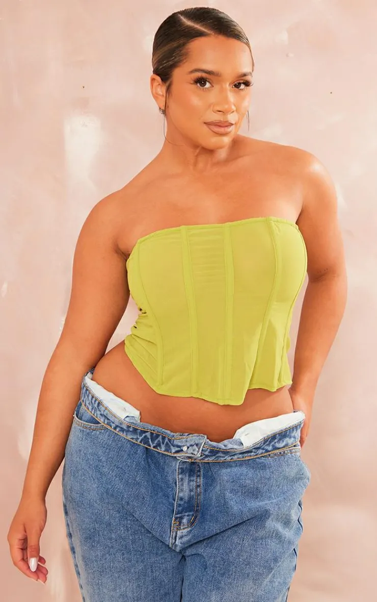 PrettyLittleThing Corsets*Shape Mesh Boned Corset