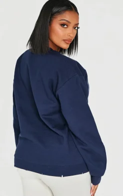 PrettyLittleThing Sweaters*Shape Arizona Spray Graphic Oversized Sweater