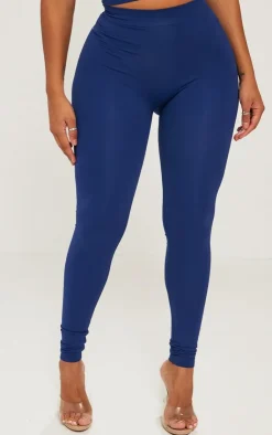 Discount PrettyLittleThing Shape Stretch Seamless Leggings Navy