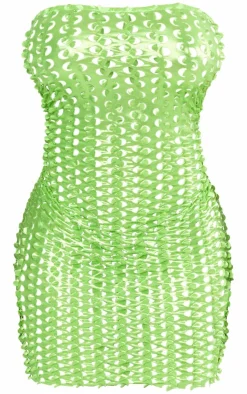 Shape Textured Bandeau Bodycon Dress-PrettyLittleThing Sale