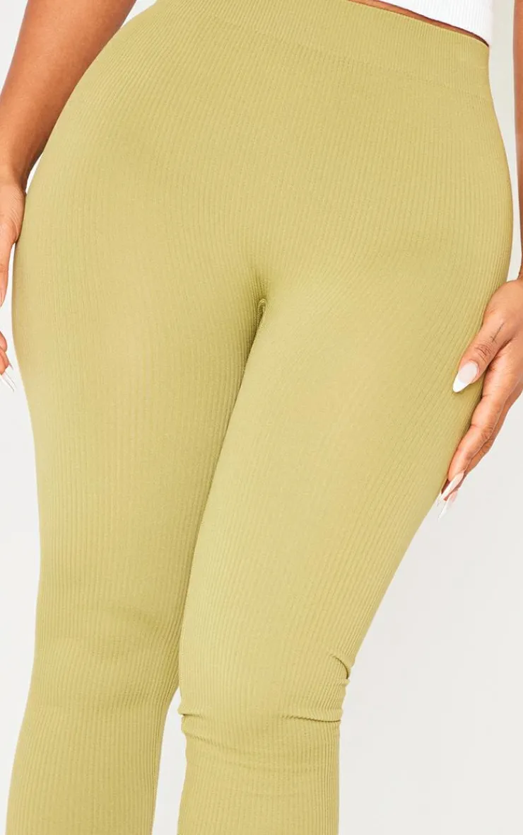 PrettyLittleThing Snatched*Shape Snatched Rib Leggings