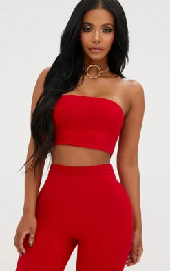 PrettyLittleThing Tube Tops*Shape Bandeau Crop Top