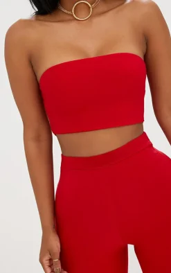 PrettyLittleThing Tube Tops*Shape Bandeau Crop Top