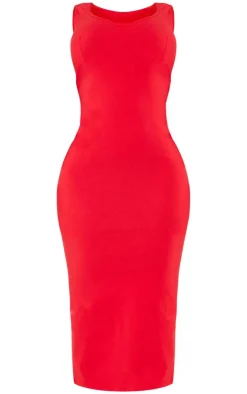 Shape Cup Detail Strappy Midi Dress-PrettyLittleThing Hot