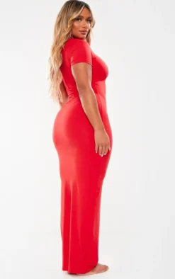 PrettyLittleThing Snatched*Shape Sculpted Maxi Dress