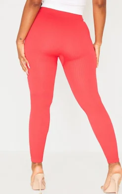 PrettyLittleThing Snatched*Shape Snatched Rib Leggings