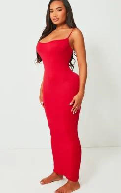 Shape Stretch Seamless Strappy Maxi Dress-PrettyLittleThing Online