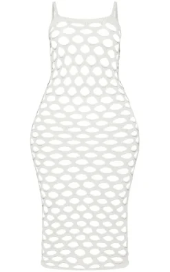 Shape Crochet Strappy Midi Dress-PrettyLittleThing Sale