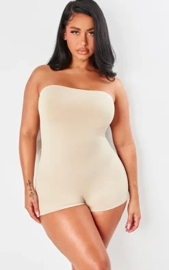 PrettyLittleThing Unitards*Shape Sculpted Bandeau Unitard