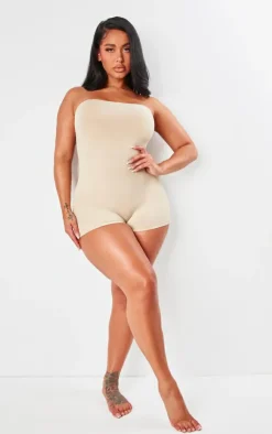 PrettyLittleThing Unitards*Shape Sculpted Bandeau Unitard