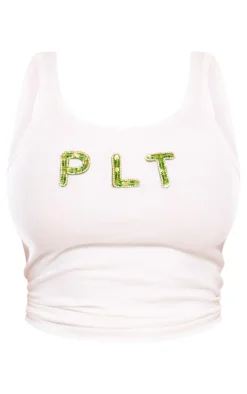PrettyLittleThing Camisole*Shape Plt Sequin Embellished Vest Top