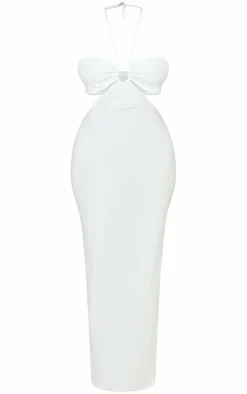Shape Ring Detail Cut Out Maxi Dress-PrettyLittleThing Discount