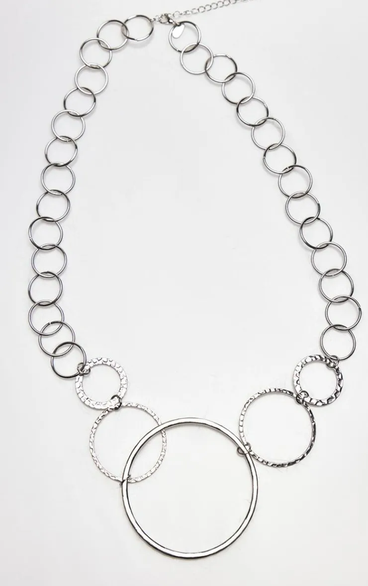PrettyLittleThing Body Jewelry*Abstract Circle Belly Chain