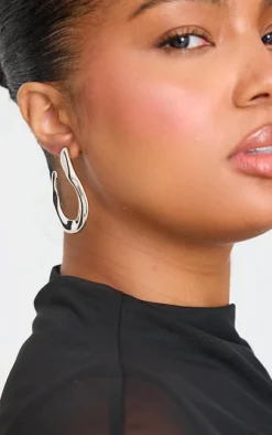 PrettyLittleThing Earrings*Abstract Molten Multipack Earrings