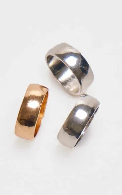 PrettyLittleThing Rings*Chunky Multipack Rings