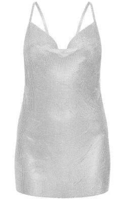 Chainmail Mini Dress-PrettyLittleThing Hot
