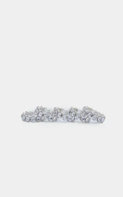 PrettyLittleThing Rings*Chunky Jewel Ring Multipack