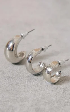 PrettyLittleThing Earrings*Classic Simple Mutlipack Earrings