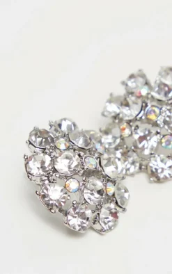 PrettyLittleThing Statement Earrings*Crystal Large Stud Earrings